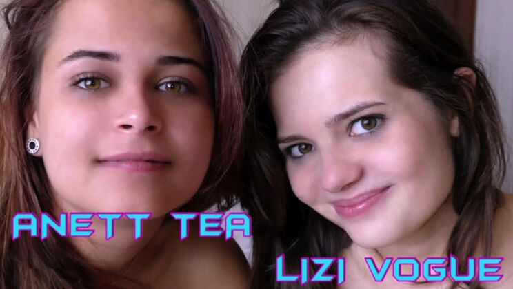 Teeny Brunettes Anett and Lizi Get Wild in Hotel Romp