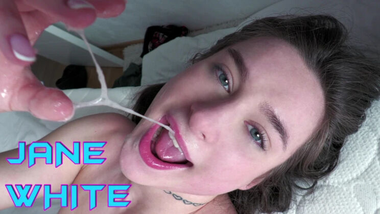 Brunette Jane White Gets Tied Up & Spanked Hard