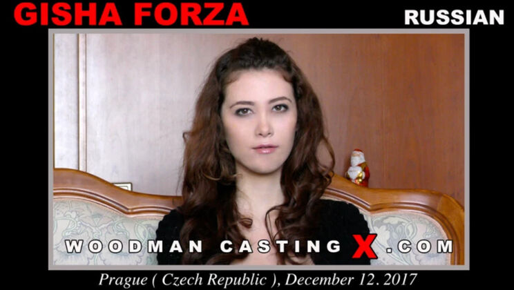 Beautiful Gisha Forza Casting: Blowjob, Anal, and Cum in Mouth