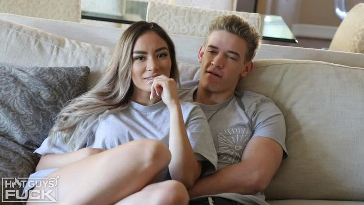 Alan Cooper Bangs Latina Jazmine Garcia's Giant Butt