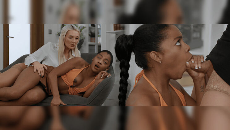 Blowjob Session with Sofi and Lovita